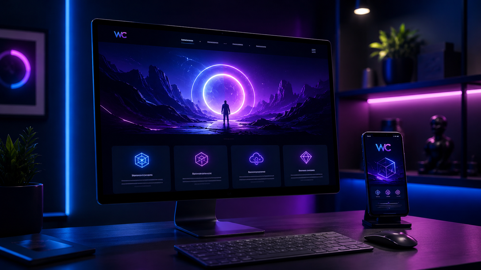 Premium portfolio showcase